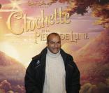 Pascal Légitimus à l'occasion de la projection du dessin animé Clochette et la Pierre de Lune, le 25 octobre 2009