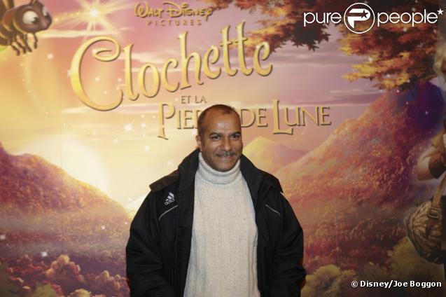 Pascal Légitimus à l'occasion de la projection du dessin animé Clochette et la Pierre de Lune, le 25 octobre 2009