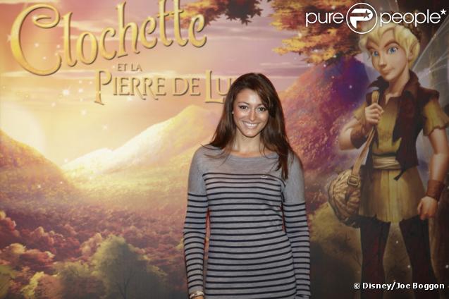 Rachel Legrain-Trapani à l'occasion de la projection du dessin animé Clochette et la Pierre de Lune, le 25 octobre 2009