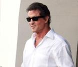 Sylvester Stallone à la sortie d'un restaurant le 24 octobre 2009 !