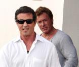 Sylvester Stallone à la sortie d'un restaurant le 24 octobre 2009 !