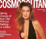 Cindy Crawford en couverture de  Cosmopolitan  !