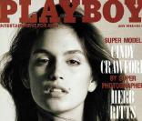 Cindy Crawford en couverture de  Playboy  !