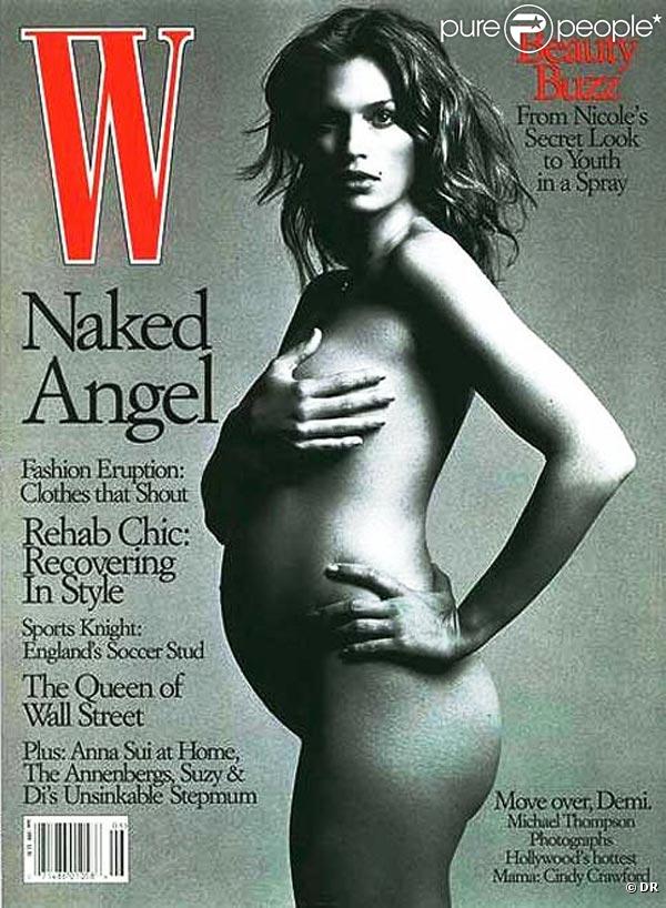Cindy Crawford en couverture de  W  !