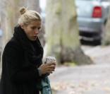 Gwyneth Paltrow emmène son fils Moses - qu'elle a eu avec Chris Martin, le leader de Coldplay - à l'école le 12 octobre 2009 à New York
