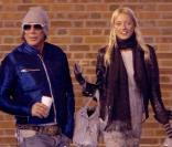 Mickey Rourke et sa charmante et jeune petite amie, à l'occasion de l'illumination de West Village, à New York, le 26 octobre 2009 !