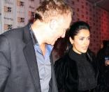 Salma Hayek et François-Henri Pinault lors du Festival du Film de New York