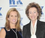 Kerry Kennedy et Letizia Moratti lors du gala à Milan le 29 octobre 2009 pour la Fondation Robert Kennedy