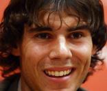 Rafael Nadal reçoit le prix Espagnol Unviversel 2009, puis s'exprime sur les révélations d'Andre Agassi, le 29 octobre  2009 à Madrid.