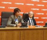 Rafael Nadal reçoit le prix Espagnol Unviversel 2009, puis s'exprime sur les révélations d'Andre Agassi, le 29 octobre  2009 à Madrid.