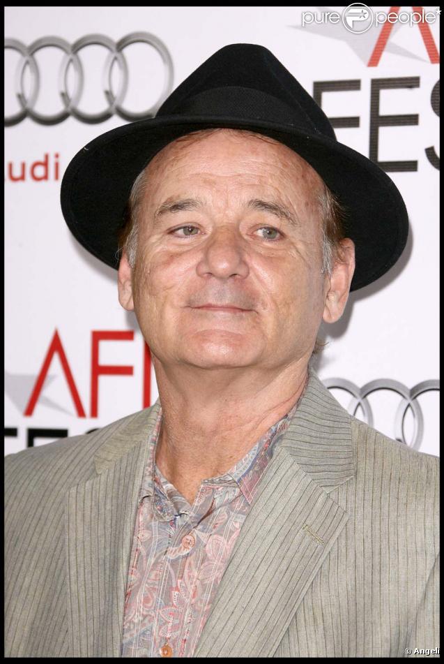 Bill Murray à la projection de Fantastic Mr Fox lors de l'ouverture du festival AFI à Los angeles, le 30 octobre 2009 !