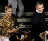 Michelle Obama et son époux ont surpris la Maison Blanche le 31/10/09