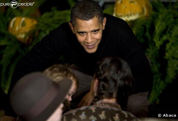 Michelle Obama et son époux ont surpris la Maison Blanche le 31/10/09