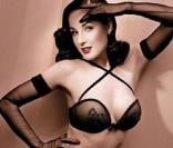 Dita von Teese pour Wonderbra.