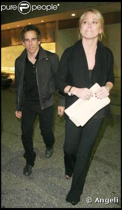 Ben Stiller et Christine Taylor, à l'occasion de l'avant-première de  The Messenger , à Beverly Hills, le 2 novemvre 2009 !