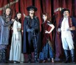 Le musical Zorro débute le 5 novembre 2009 aux Folies Bergère, avec Georges Beller, Liza Pastor, Laurent Ban, Geraldine Larrosa, Benoît de Gaulejac 