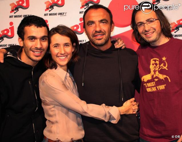 Alexia Laroche-Joubert, Nikos Aliagas, Florian Gazan et Mustapha El Atrassi