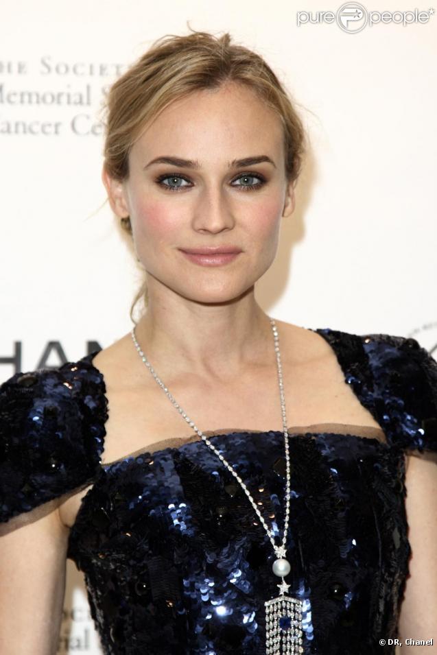 Diane Kruger à la soirée de charité Chanel à New York le 4 novembre dernier