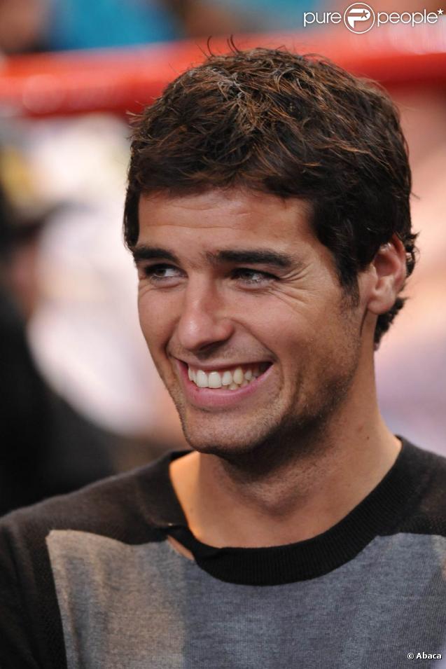 Le beau Yoann Gourcuff, lors du premier jour du tournoi BNP Paribas de Bercy, au Palais Omnisport de Paris Bercy, le 9 novembre 2009.