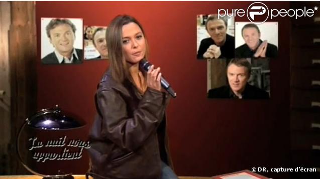 Sandrine Quétier déguisée en...Christophe Hondelatte : faites entrer l'accusé ! 
