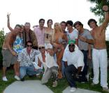 Toute l'équipe de  West Hollywood , en 2008 à Los Angeles.