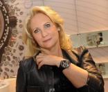 La présidente de Swatch Worldwide, madame Elsa Emch à l'occasion de la ré-ouverture de la boutique Swatch de Time Square à New York le 12 novembre 2009