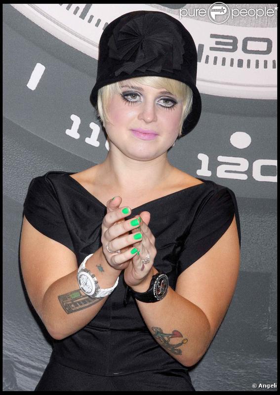Kelly Osbourne lors de la ré-ouverture de la boutique Swatch de time Square à New York le 12 novembre 2009
