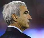 Le sélectionneur de l'équipe de France de football Raymond Domenech.