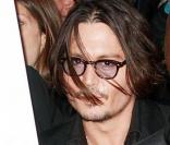 Johnny Depp lors de la soirée hommage à Tim Burton à New York le 17/11/09
