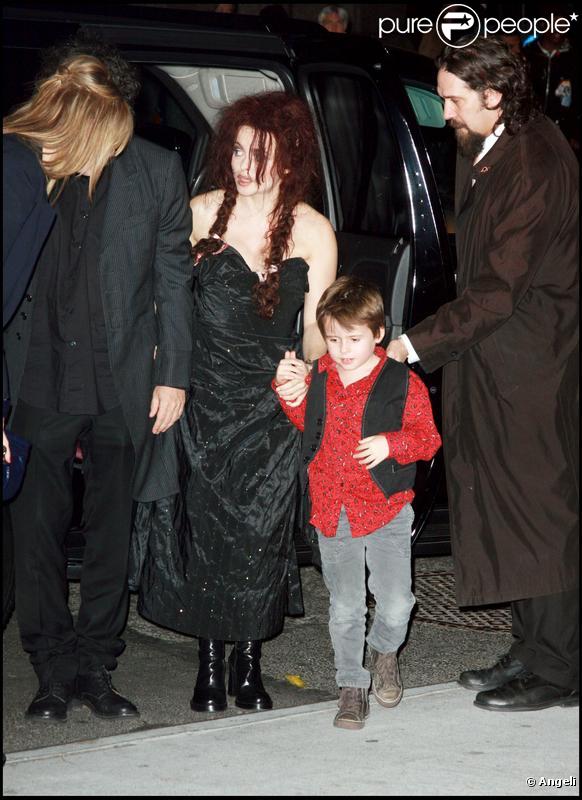 Helena Bohnam Carter lors de la soirée hommage à Tim Burton à New York le 17/11/09