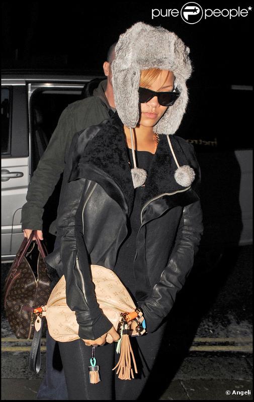 Rihanna le 15 novembre 2009 à Londres