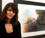 Helena Christensen présente ses photos contre le changement climatique au Pérou à la Proud Gallery de Londres le 18 novembre 2009