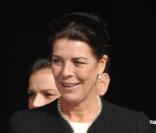 Caroline de Monaco lors de la messe en la cathédrale de Monaco pour la fête nationale le 19 novembre 2009