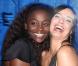 Aïssa Maïga, reine de la nuit, et Cristina Marocco aux platines : une petite fête... entre jolies filles !