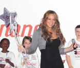 Mariah Carey à Londres, au centre commercial Westfield, le 19 novembre 2009