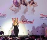 Mariah Carey à Londres, au centre commercial Westfield, le 19 novembre 2009