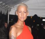 Amber Rose lors de la première du film Twilight II à New York le 19 novembre 2009