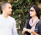 Le champion de F1 Lewis Hamilton et sa chérie Nicole Scherzinger des Pussycat Dolls ont déjeuné au restaurant Ivy Shore à Santa Monica ld 15 novembre 2009