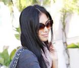 Le champion de F1 Lewis Hamilton et sa chérie Nicole Scherzinger des Pussycat Dolls ont déjeuné au restaurant Ivy Shore à Santa Monica ld 15 novembre 2009