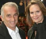 Alain Terzian et sa femme Brune