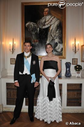 Louis de Bourbon et son épouse María Margarita
