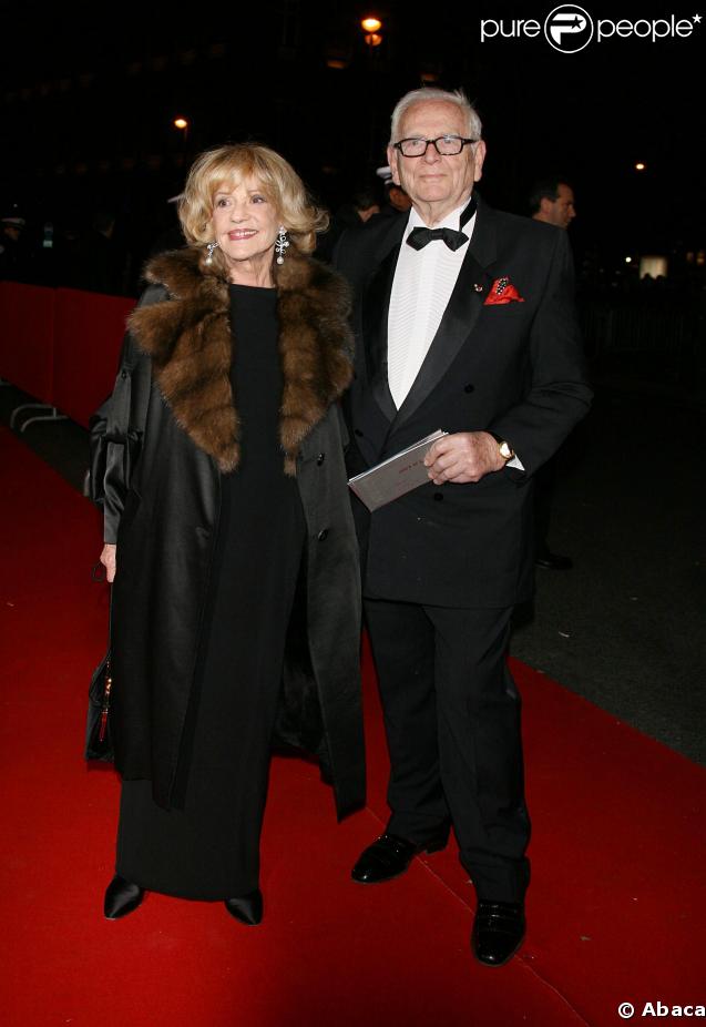 Jeanne Moreau et Pierre Cardin