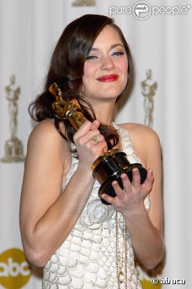 Marion Cotillard, Oscar de la meilleure actrice