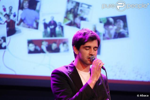 Mathieu Johann au Septième prix de la solidarité. 30/11/09