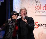 Lââm et Gérard Lenorman au Septième prix de la solidarité. 30/11/09
