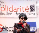 Lââm au Septième prix de la solidarité. 30/11/09