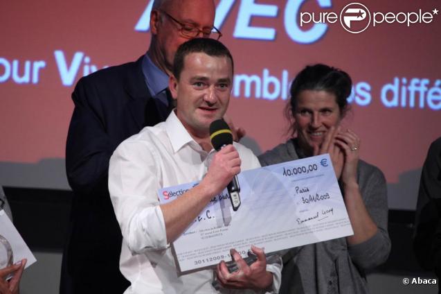 Sébastien Bonillo au Septième prix de la solidarité. 30/11/09