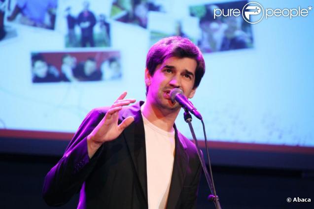 Mathieu Johann au Septième prix de la solidarité. 30/11/09