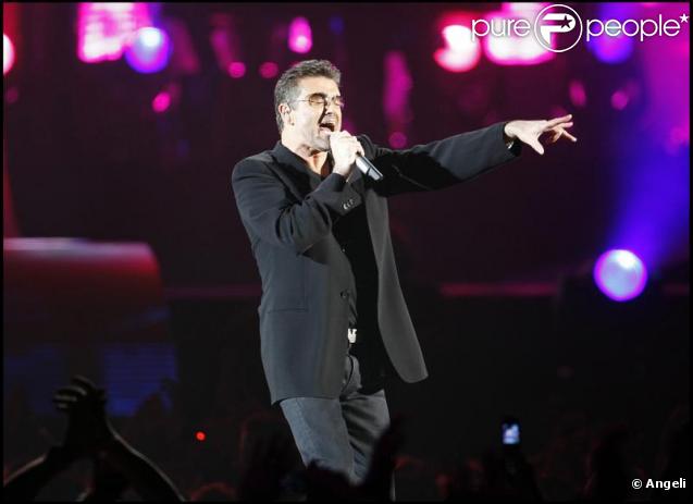George Michael en concert  