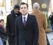 Ed Westwick sur le tournage de Gossip Girl , le 1er décembre 2009